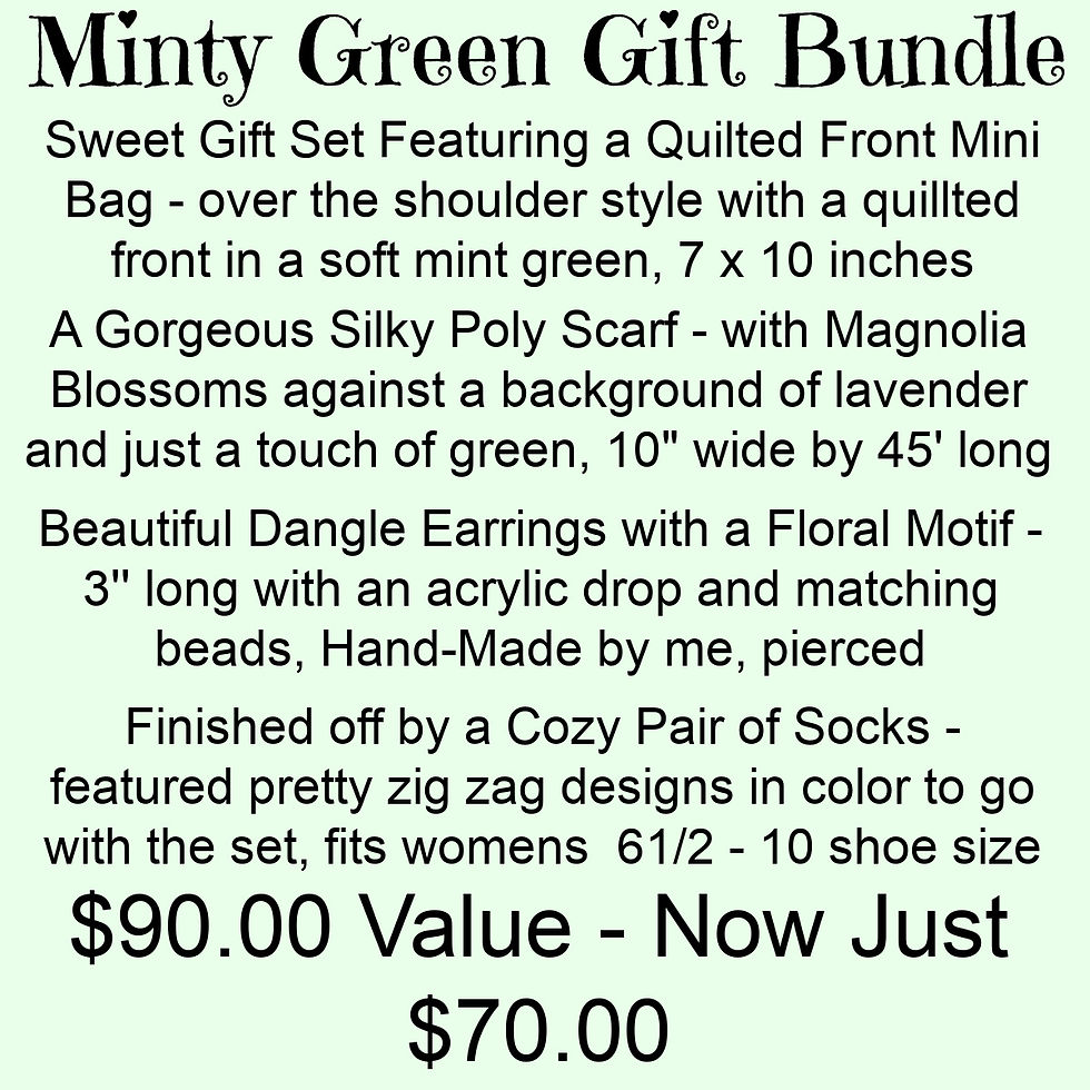 Thumbnail: Gift Bundle - Minty Green