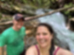 Ryan and I at Devil's Bathtub VA this summer