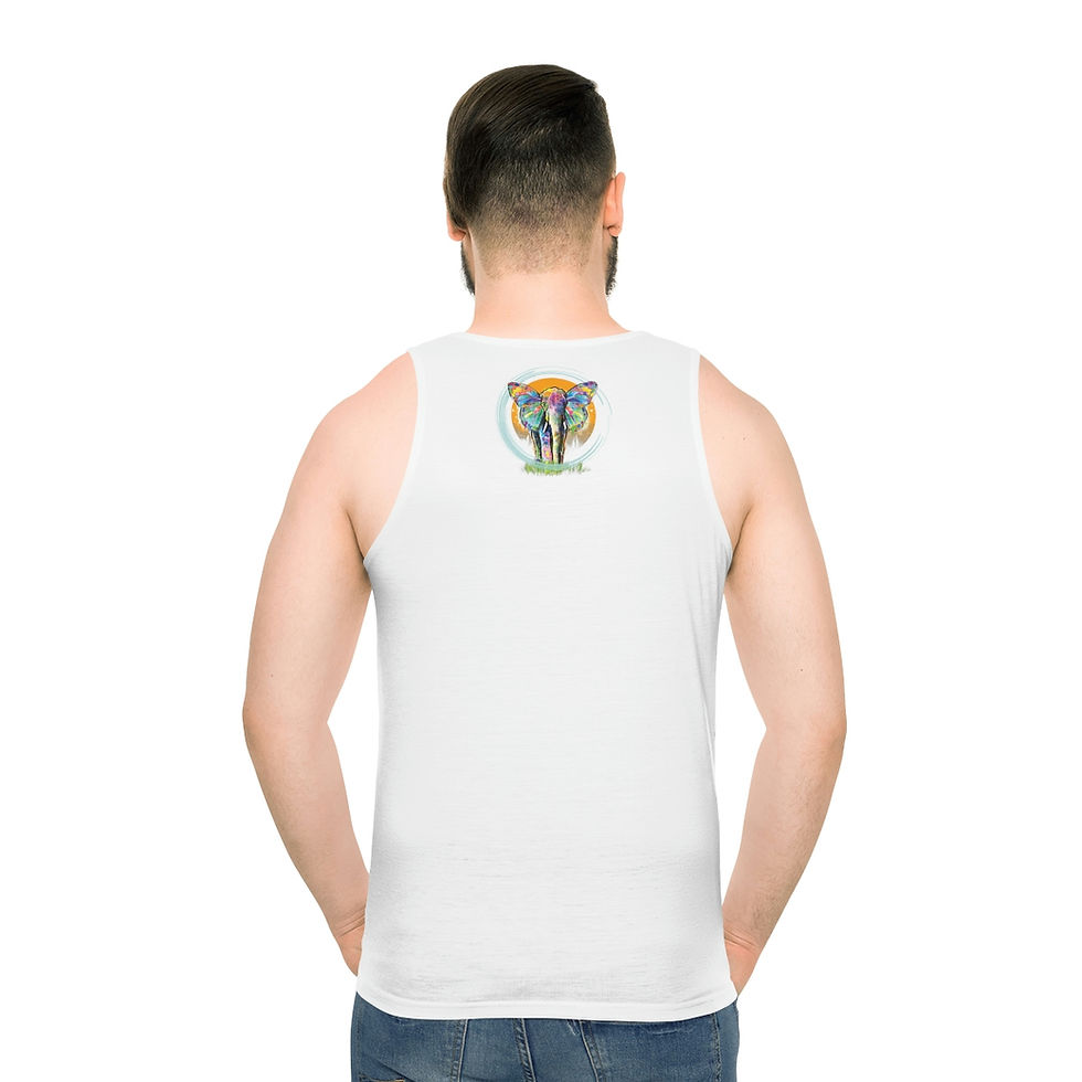 Thumbnail: Bra is 97 Problems Unisex Tank Top (AOP)