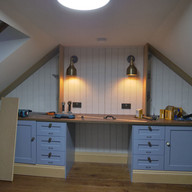 Bespoke shelving installation