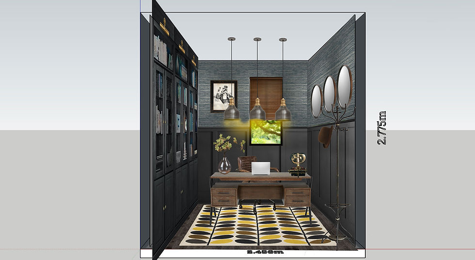 alternative view of the study interior design concepts