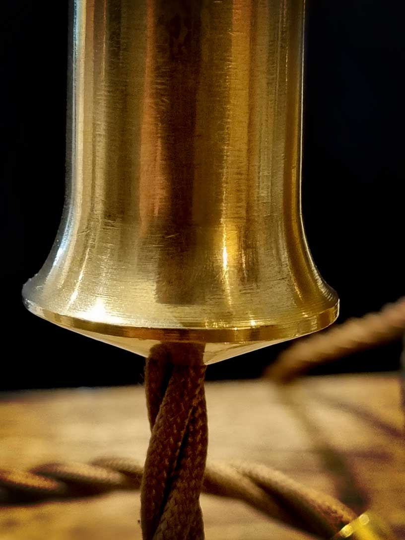 Thumbnail: Vintage Brass GEC Candlestick Telephone Upcycled Lamp
