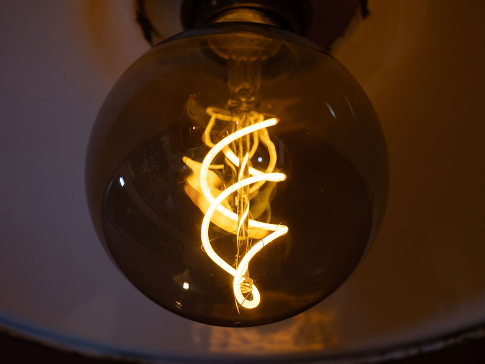 Thumbnail: Vintage Edison light bulb