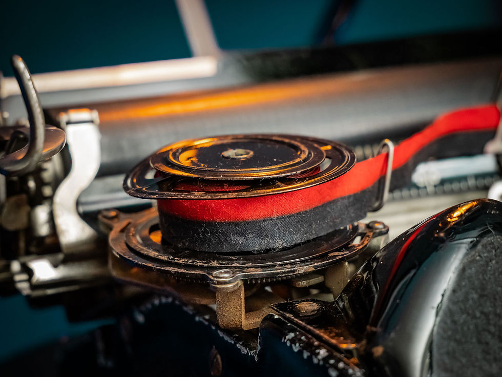 Thumbnail: Antique Typewriter Ribbon