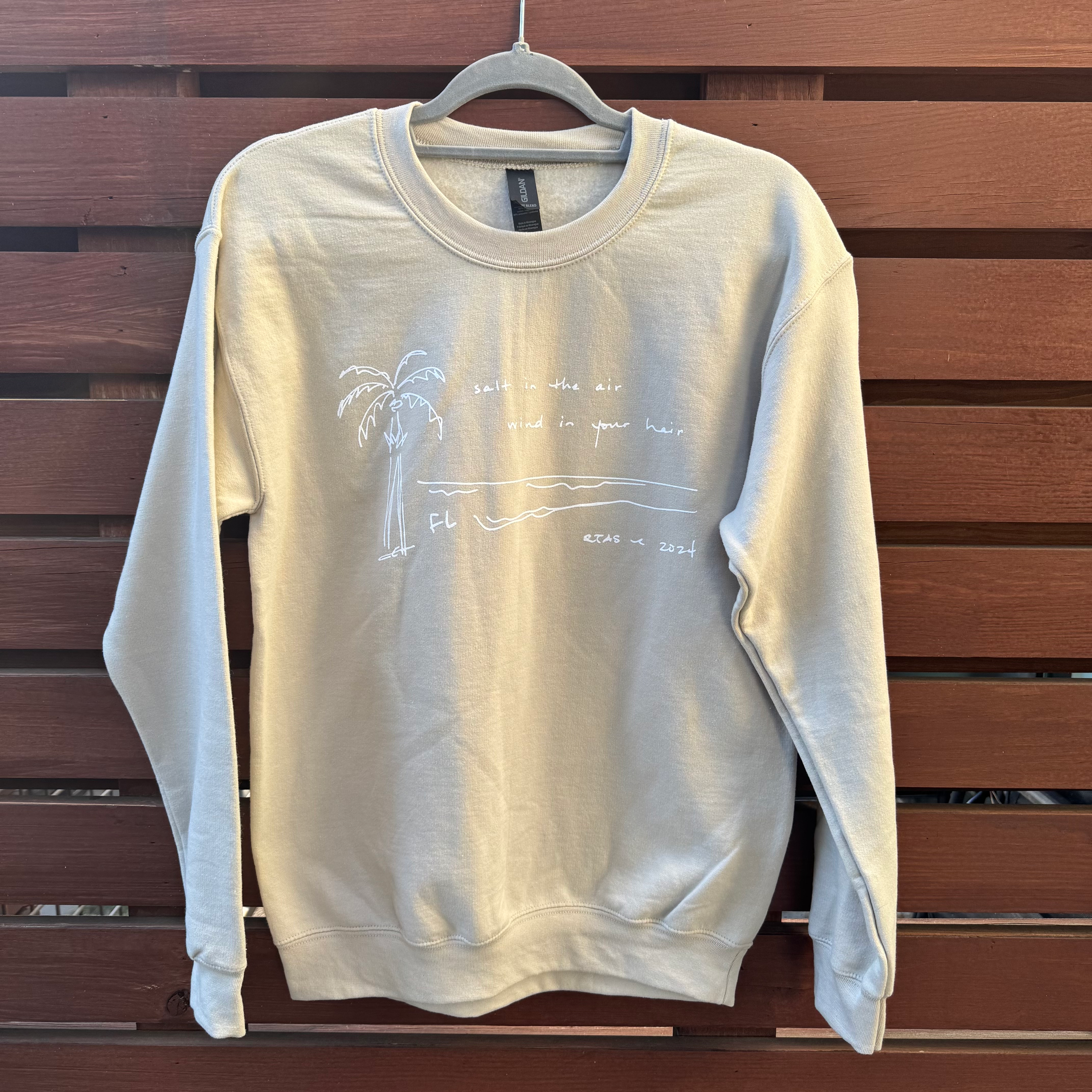 Sand Crew Neck - Goose FL Tour