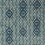 Thumbnail: 20"/ 50cm square Criss Cross in Midnight Blue/Stone cushion