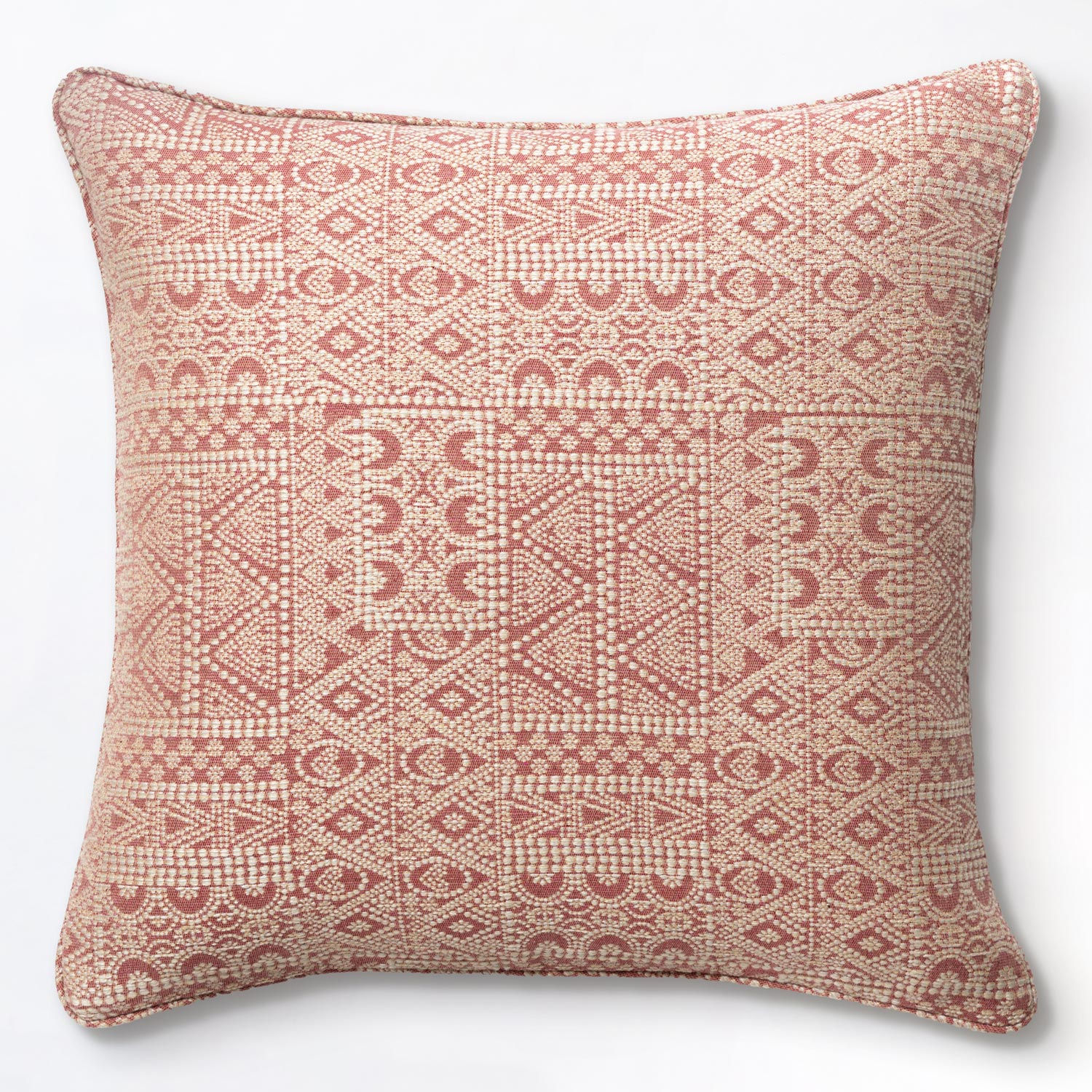 20"/ 50cm square Batik in Old Rose cushion