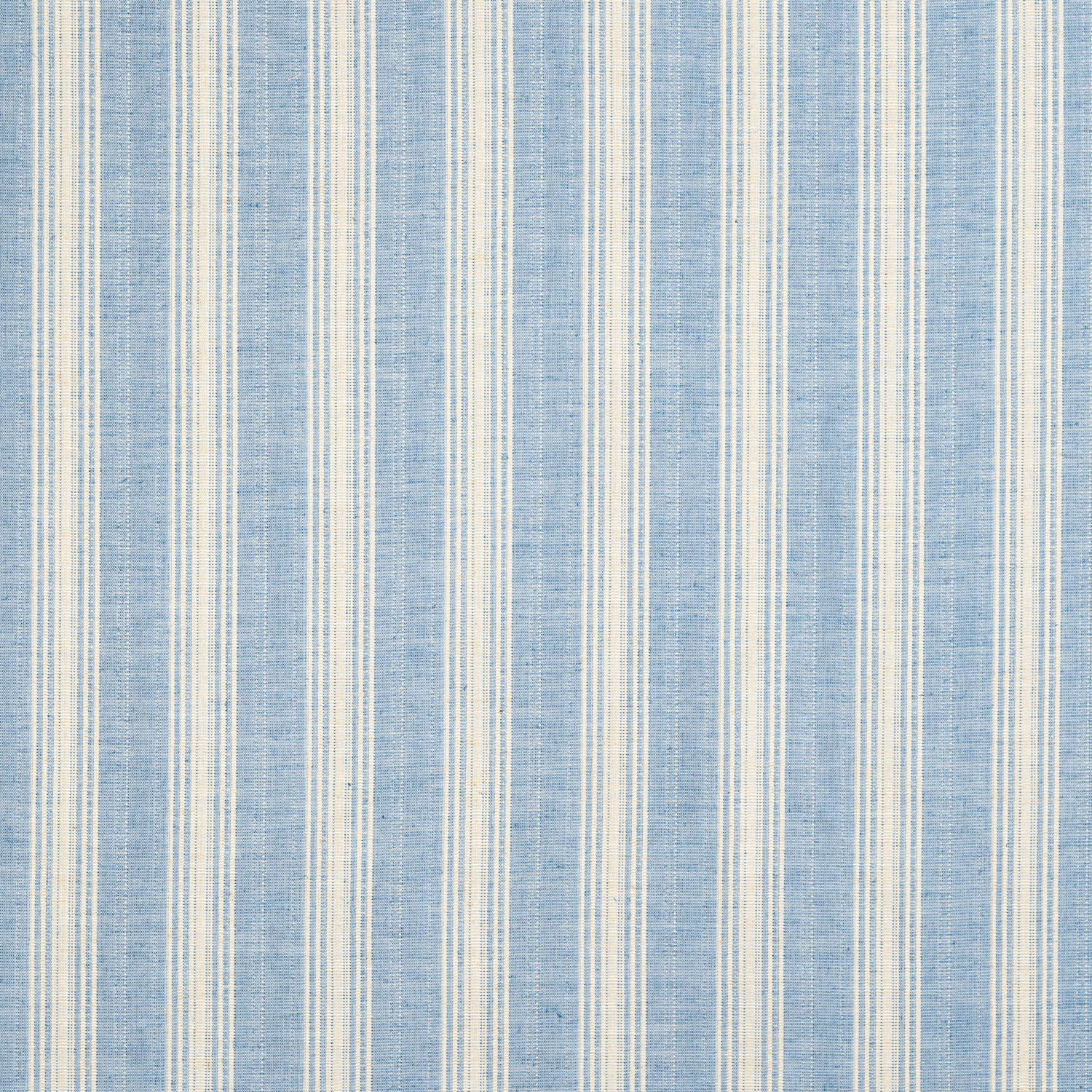 Marmaris Reversible Stripe in Bluebell (mid blue)