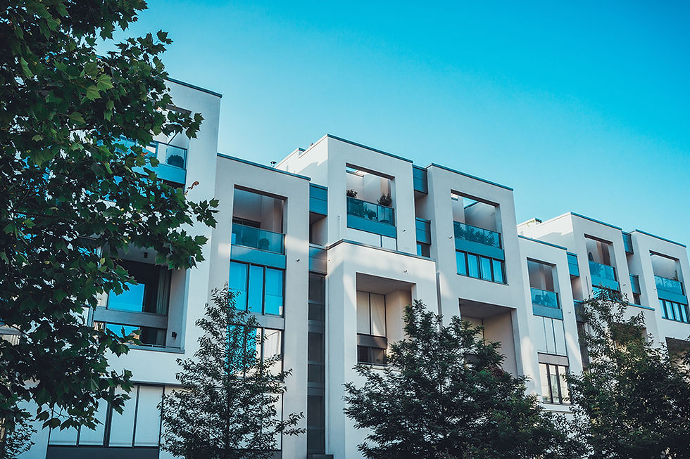 Urban living in modern luxury townhouses