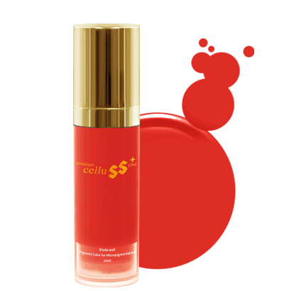 Premium CELLU SS+ 014Orange, machine &embroidery pigment