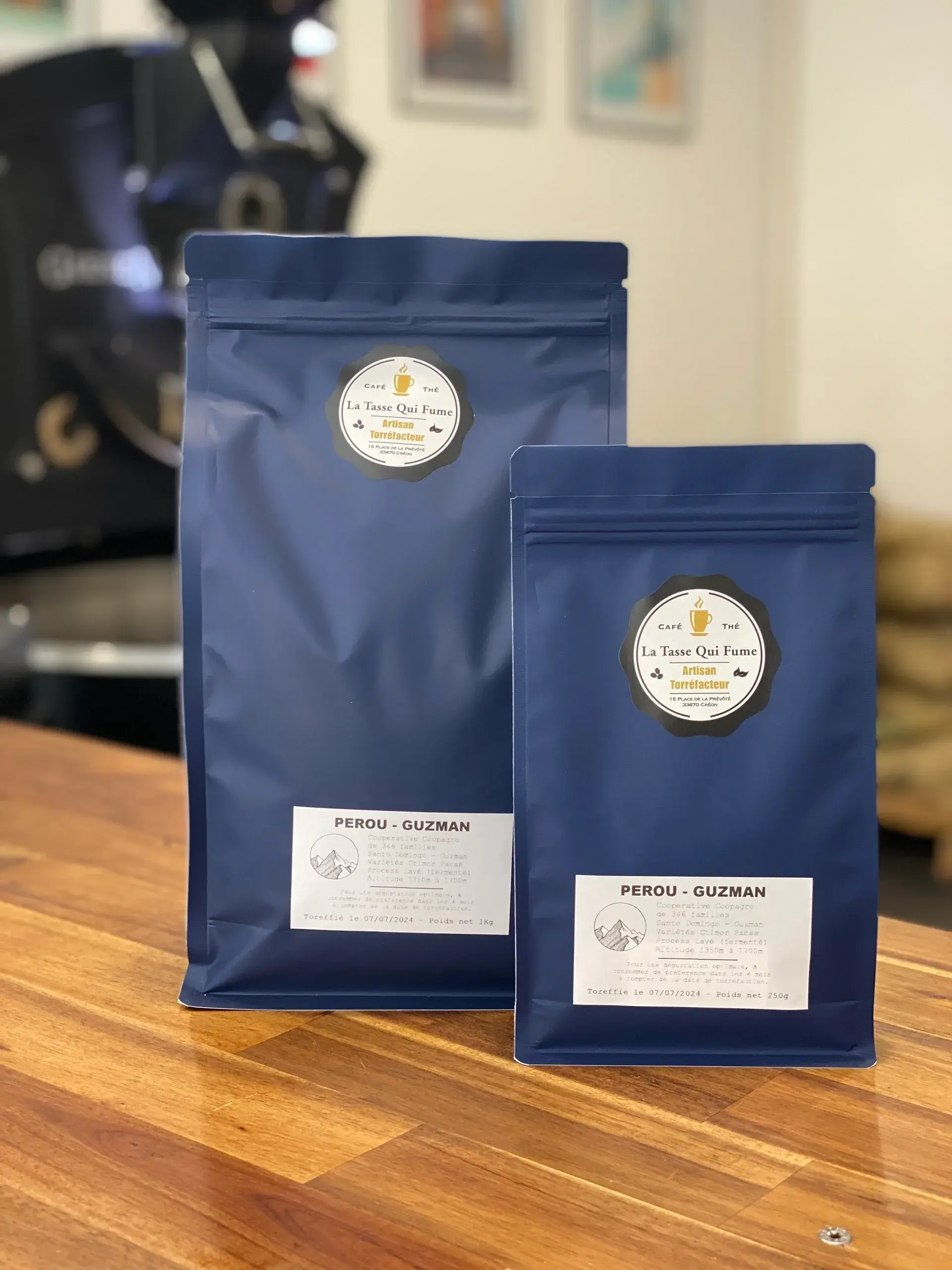 PEROU GUZMAN - 250g - "Corsé" 100% ARABICA