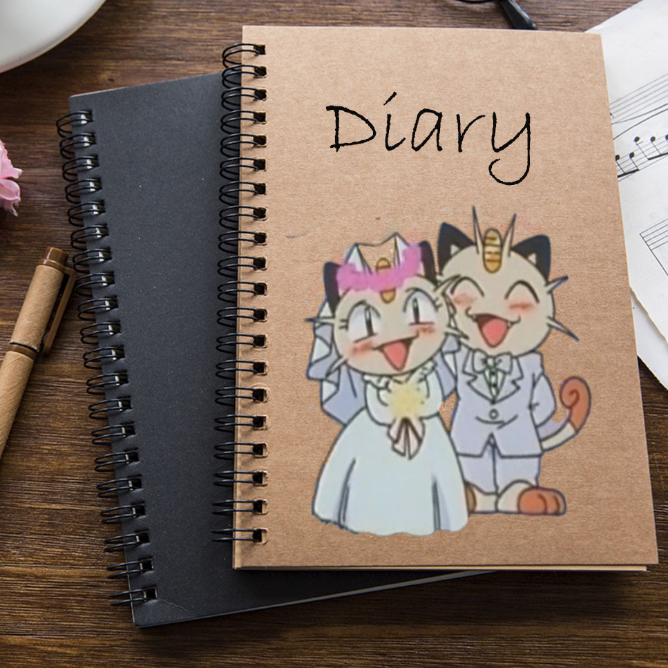 The Meowth dream diary notebook