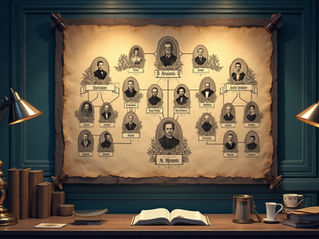 El pendulo hebreo sana el arbol genealogico