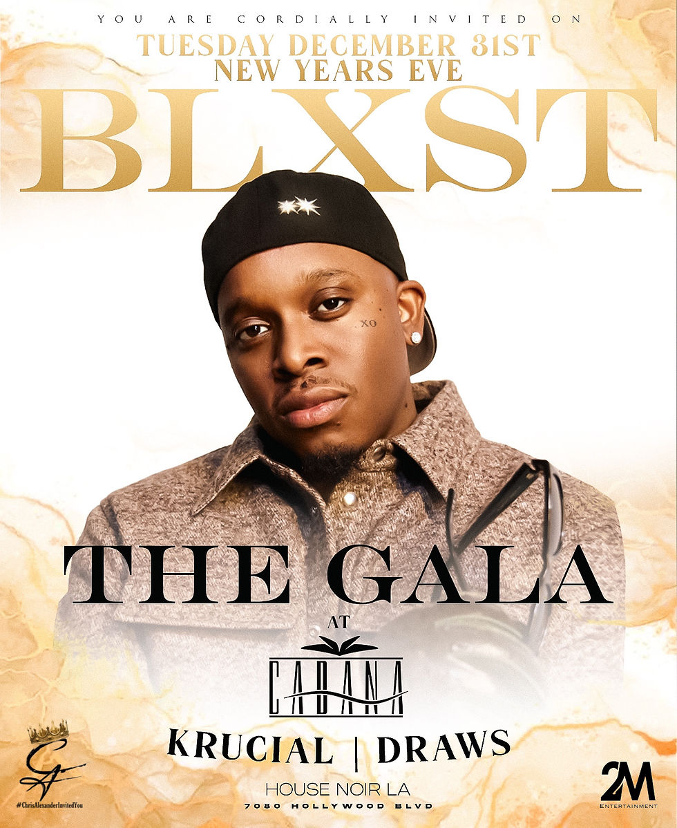 New Year’s Eve with Blxst