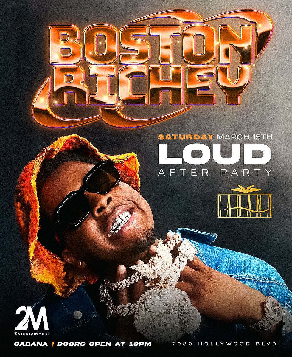 Rolling Loud Official After Party With The Real Boston Richie
