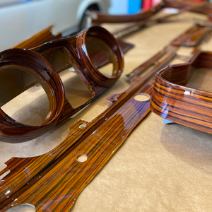 Restauration Boiserie Tableau de bord