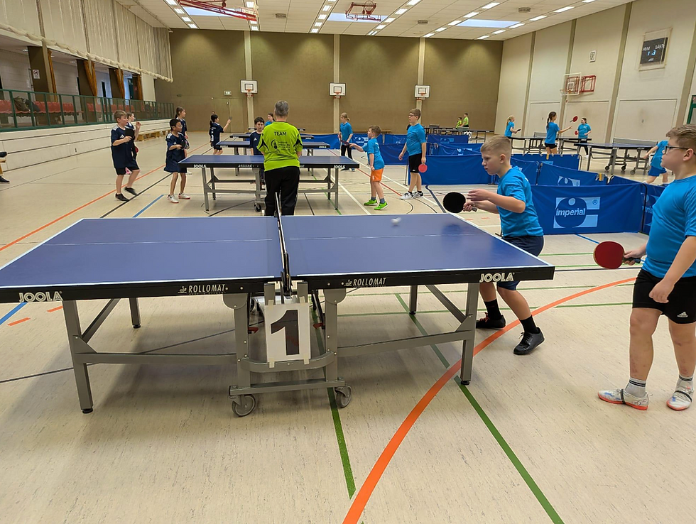 Jugend trainiert für Olympia: Regionalfinale im Tischtennis in der Jüterboger Wiesenhalle