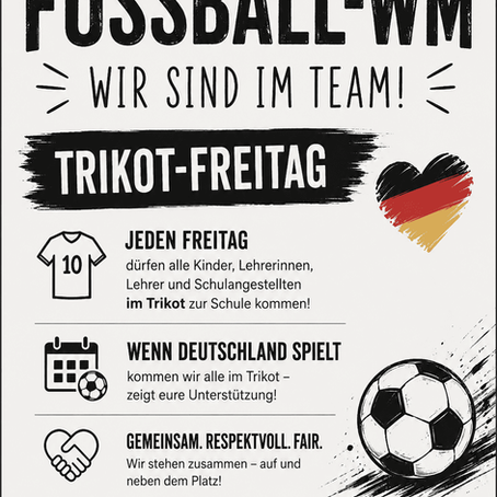 Trikot-Freitag zur Fußball-WM 