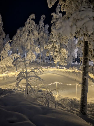 Patinoire Laponie