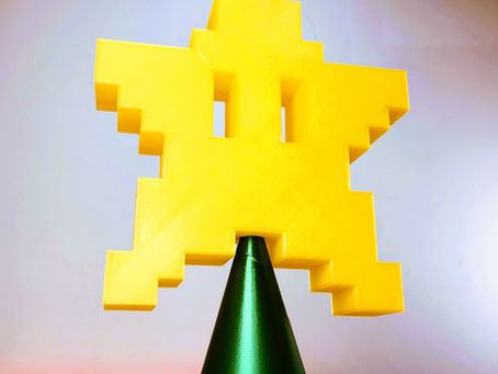 Design an 8 Bit Star Tree Topper in Fusion 360