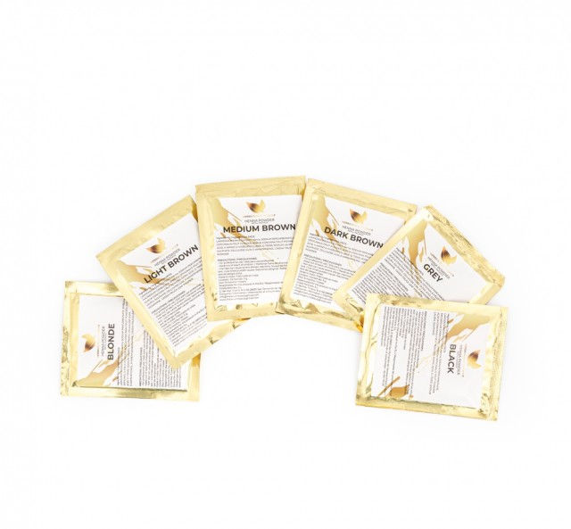 Refill: Lys brun, Medium brun, Mørke brun kit