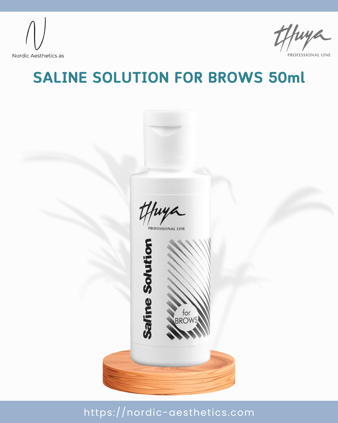 SALINE SOLUTION FOR BROWS  50ML Ref. 11150150