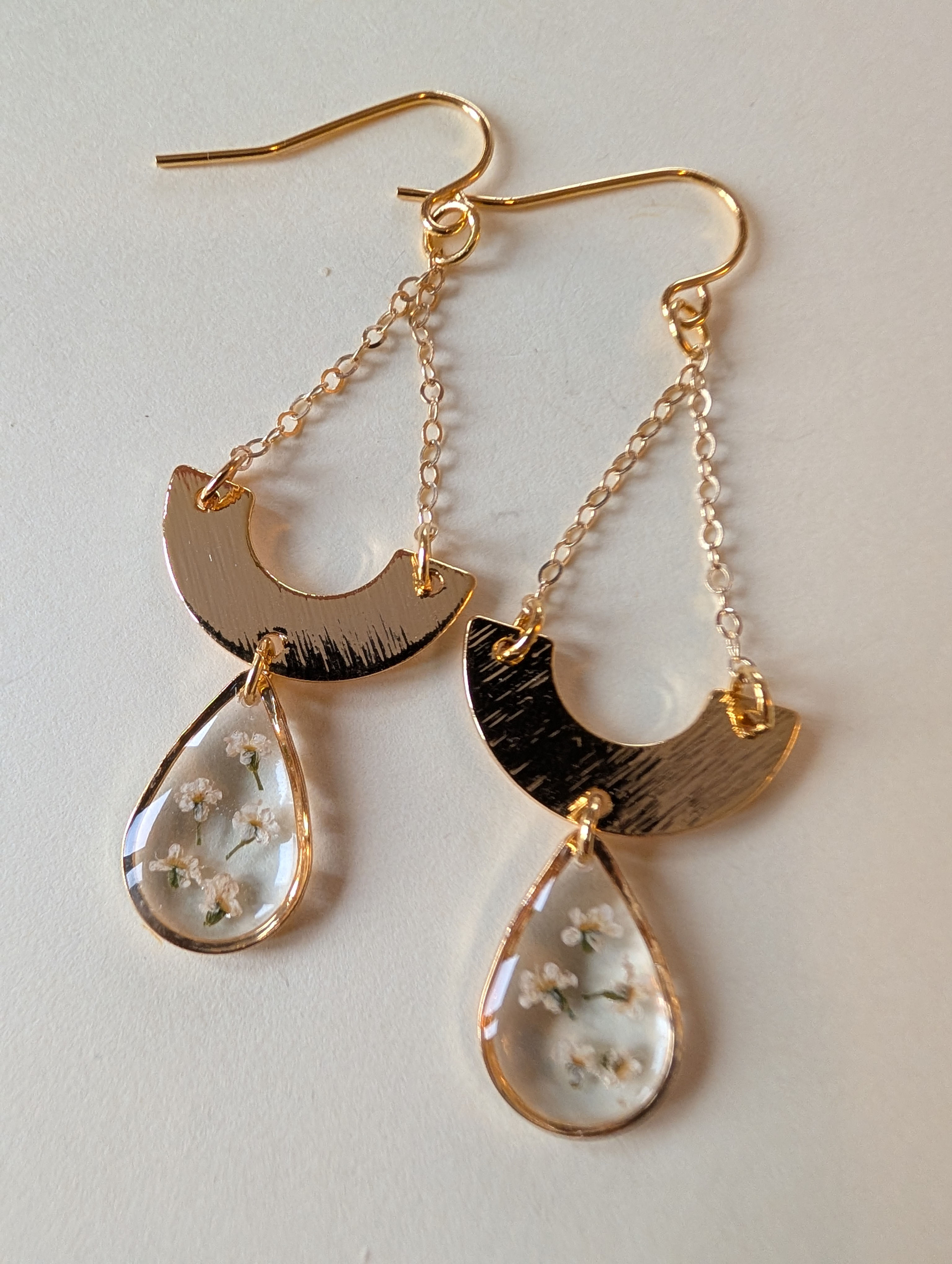 Greek Goddess Lace Earrings