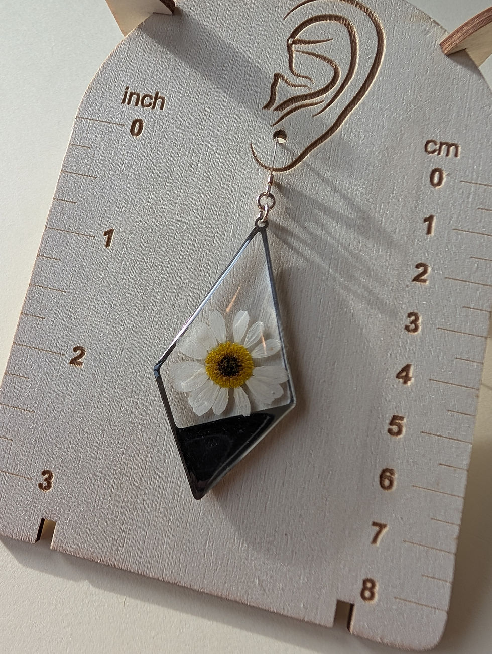 Thumbnail: Chamomile Rhombus Earrings