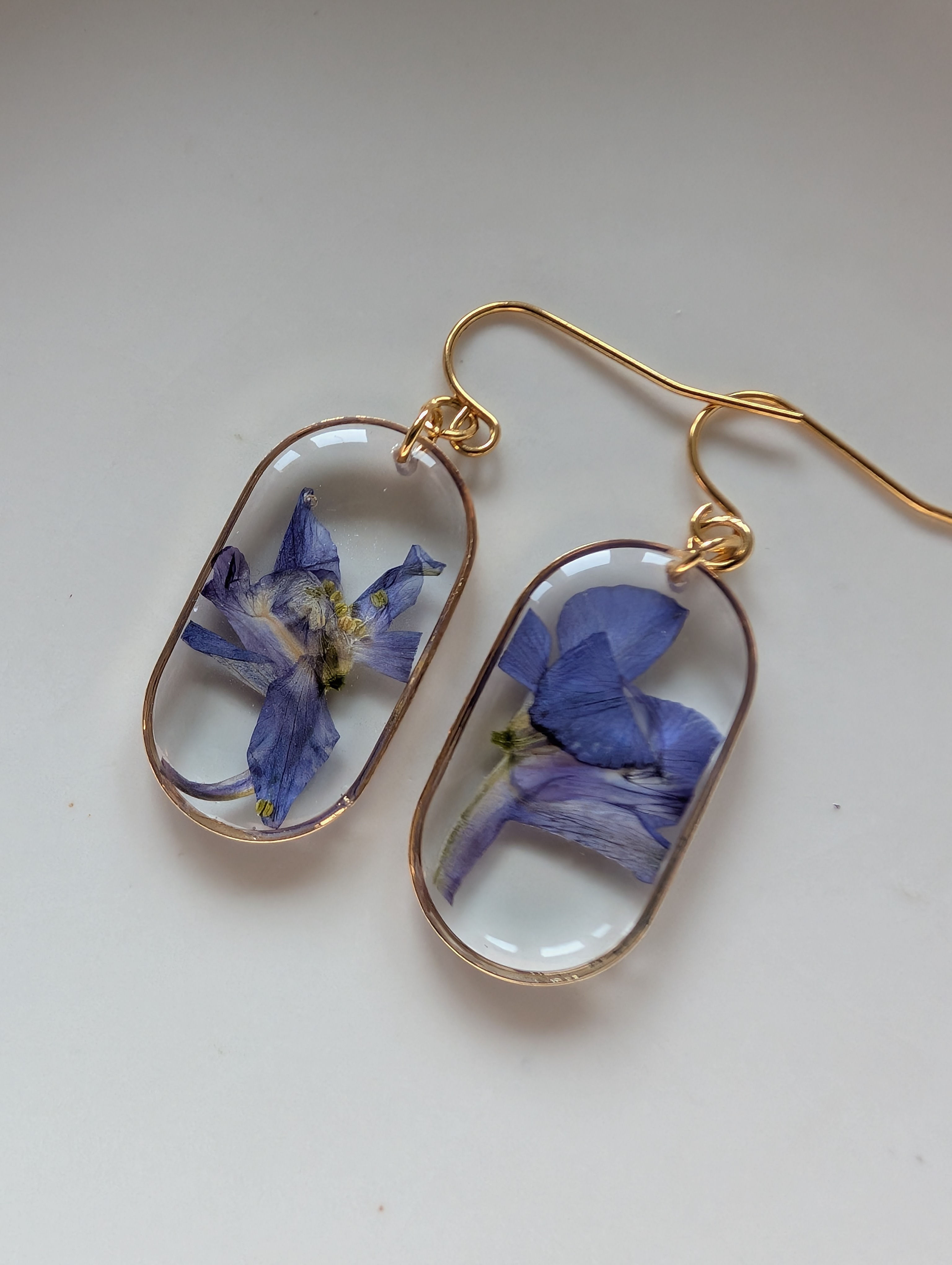 Delphinium Earrings