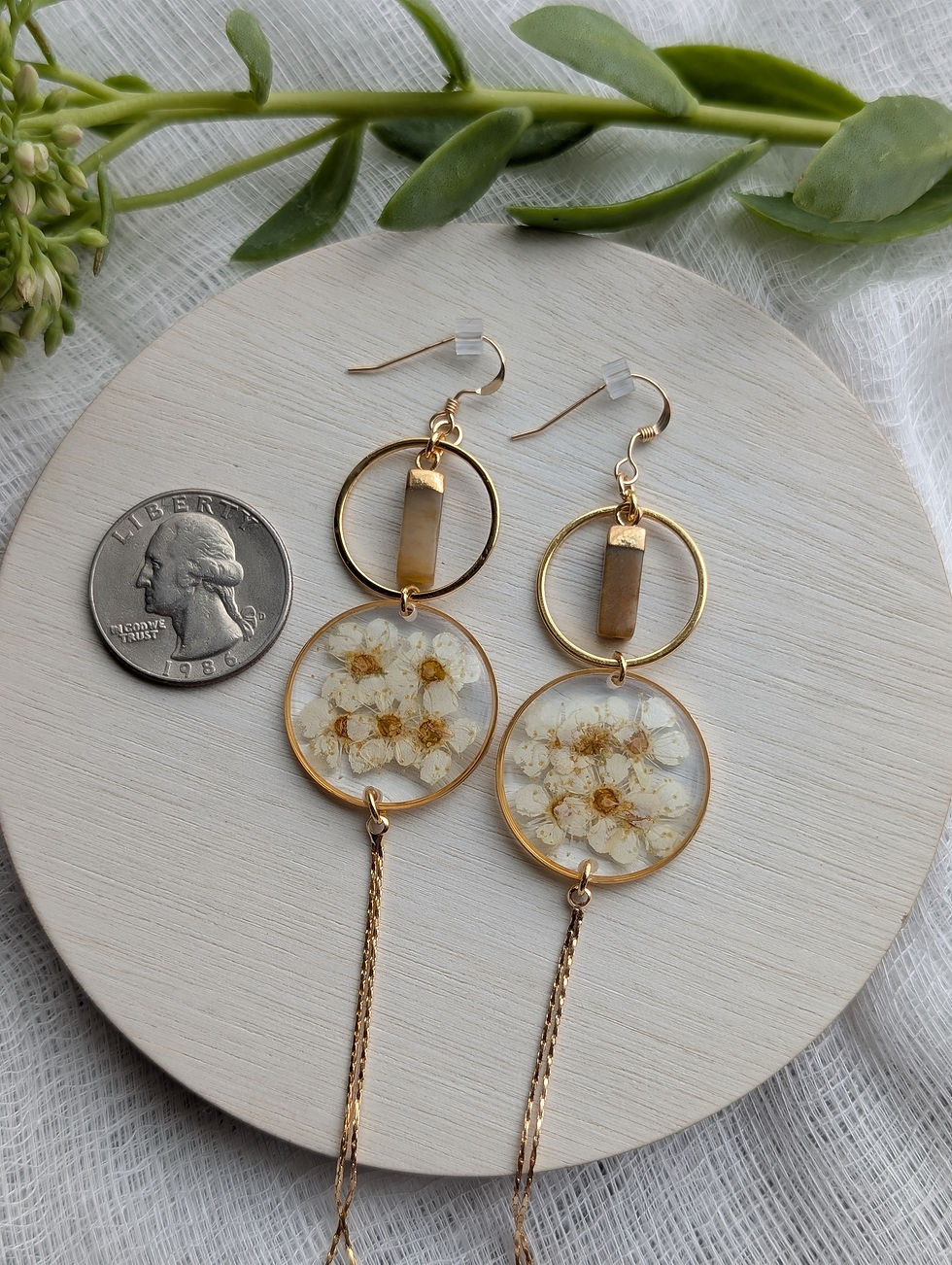 Thumbnail: August's Topaz Earrings