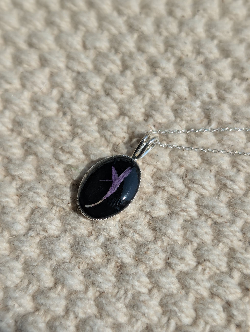 Thumbnail: Bachelor Button Necklace