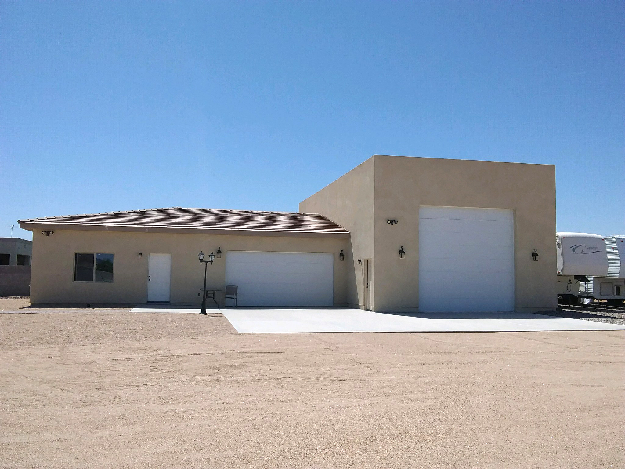 Castle Rock Homes RV Garages Arizona