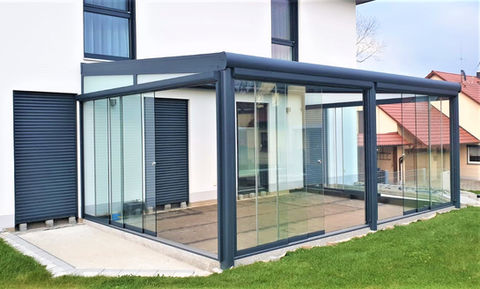 Wintergarten durchgeführt von der Firma Wiederspan