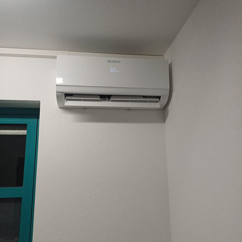 Klimaanlage installiert von Wiederspan Überdachungen