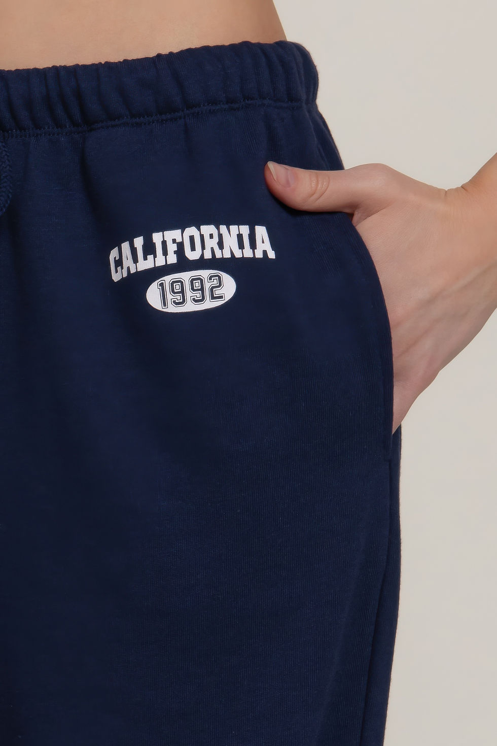 Thumbnail: Waistband Print Detail Sweatpants    