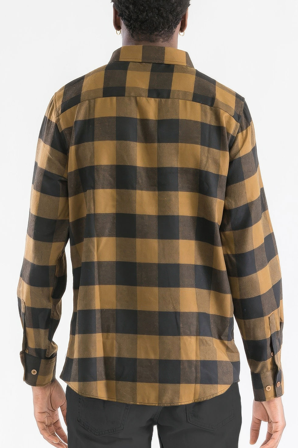 Thumbnail: Checkered Long Sleeve Flannel Shirt