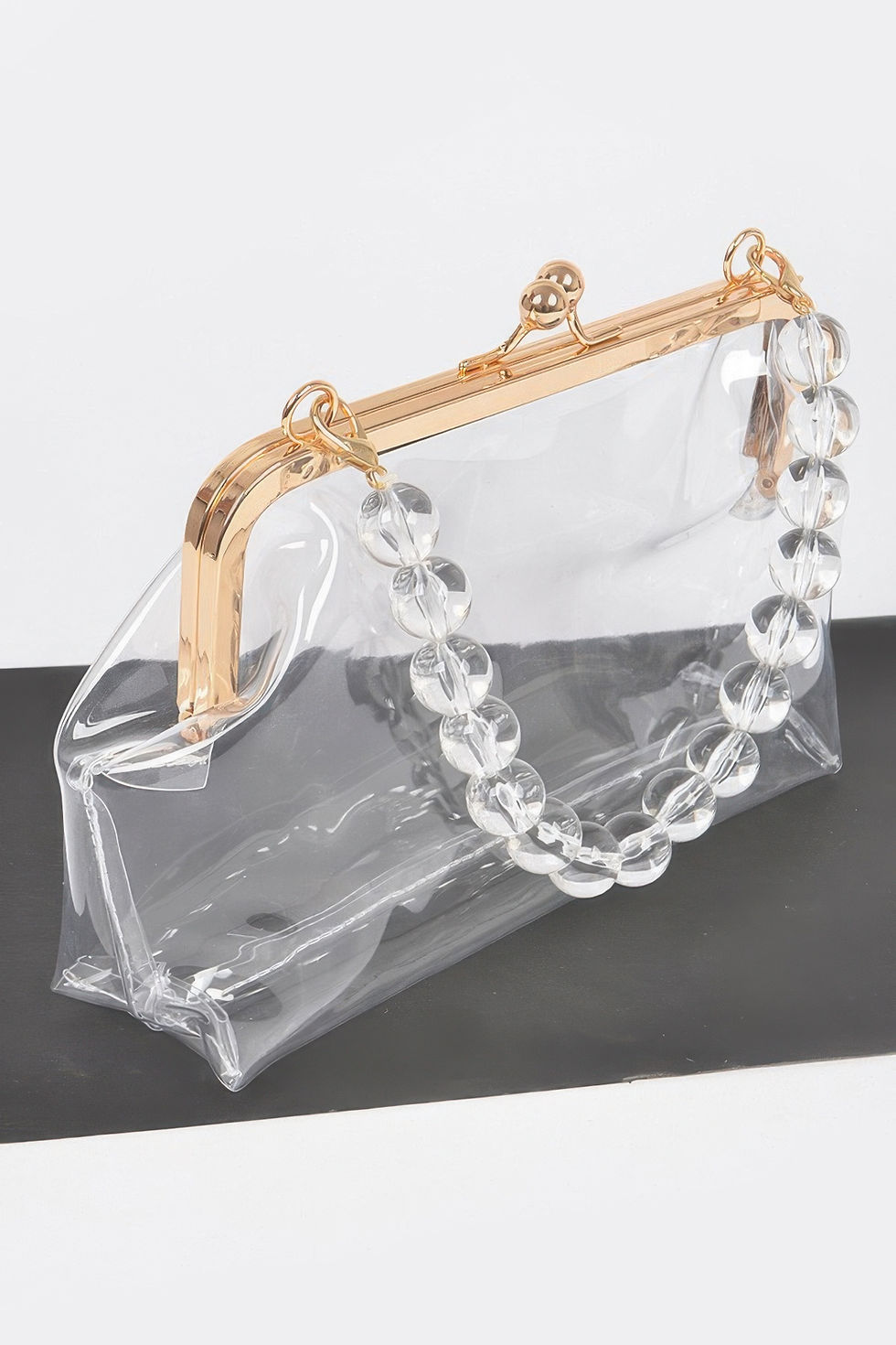 Thumbnail: Vintage Clasp Pvc Clutch