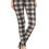 Thumbnail: Plaid High Waisted Leggings In A Fitted Style, With An Elastic Waistband
