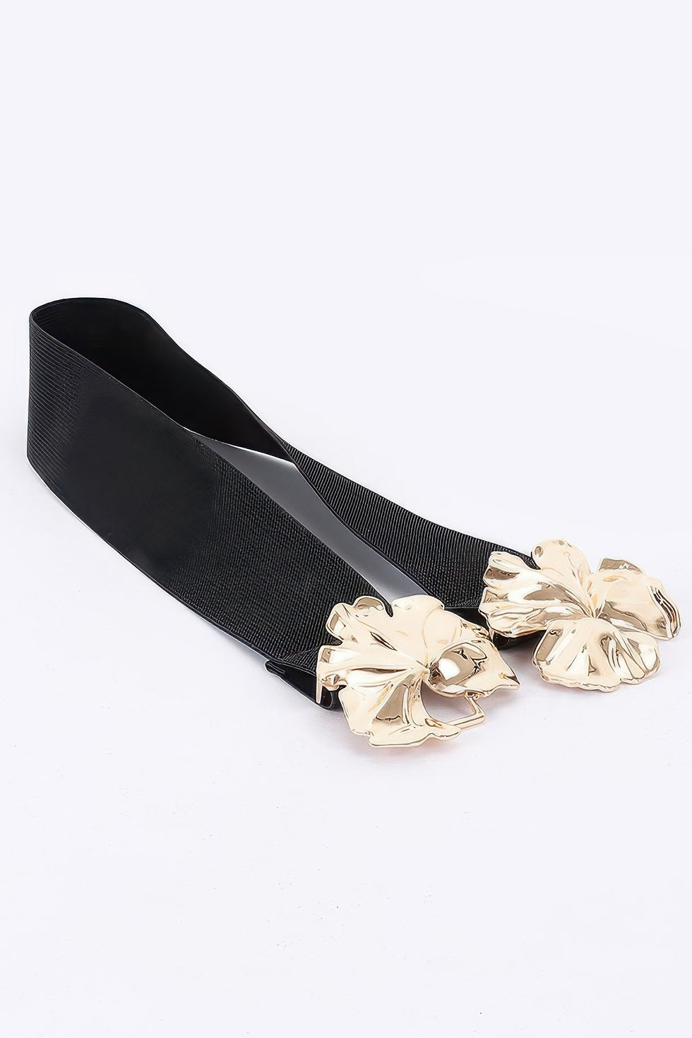 Thumbnail: Metal Flower Elastic Belt