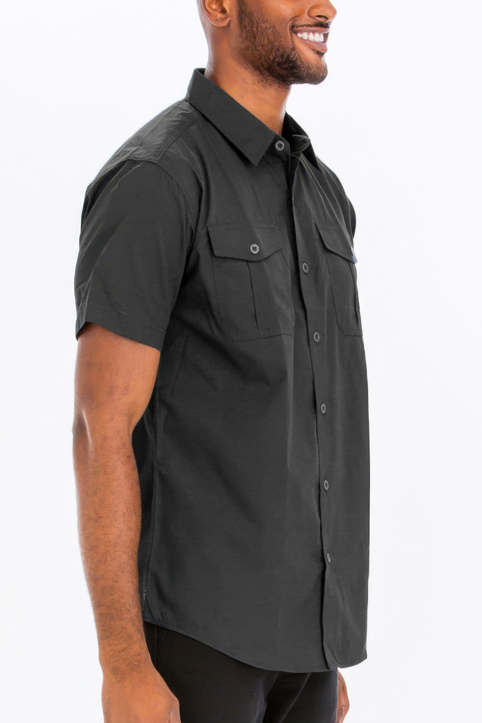 Thumbnail: Two Chest Pocket Short Sleeve Shirt