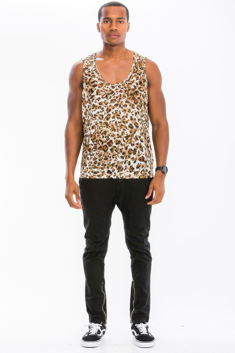 Thumbnail: Colored Cheetah Tank Top
