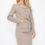 Thumbnail: Ls Belted Button Up Jacket & Pencil Skirt Set