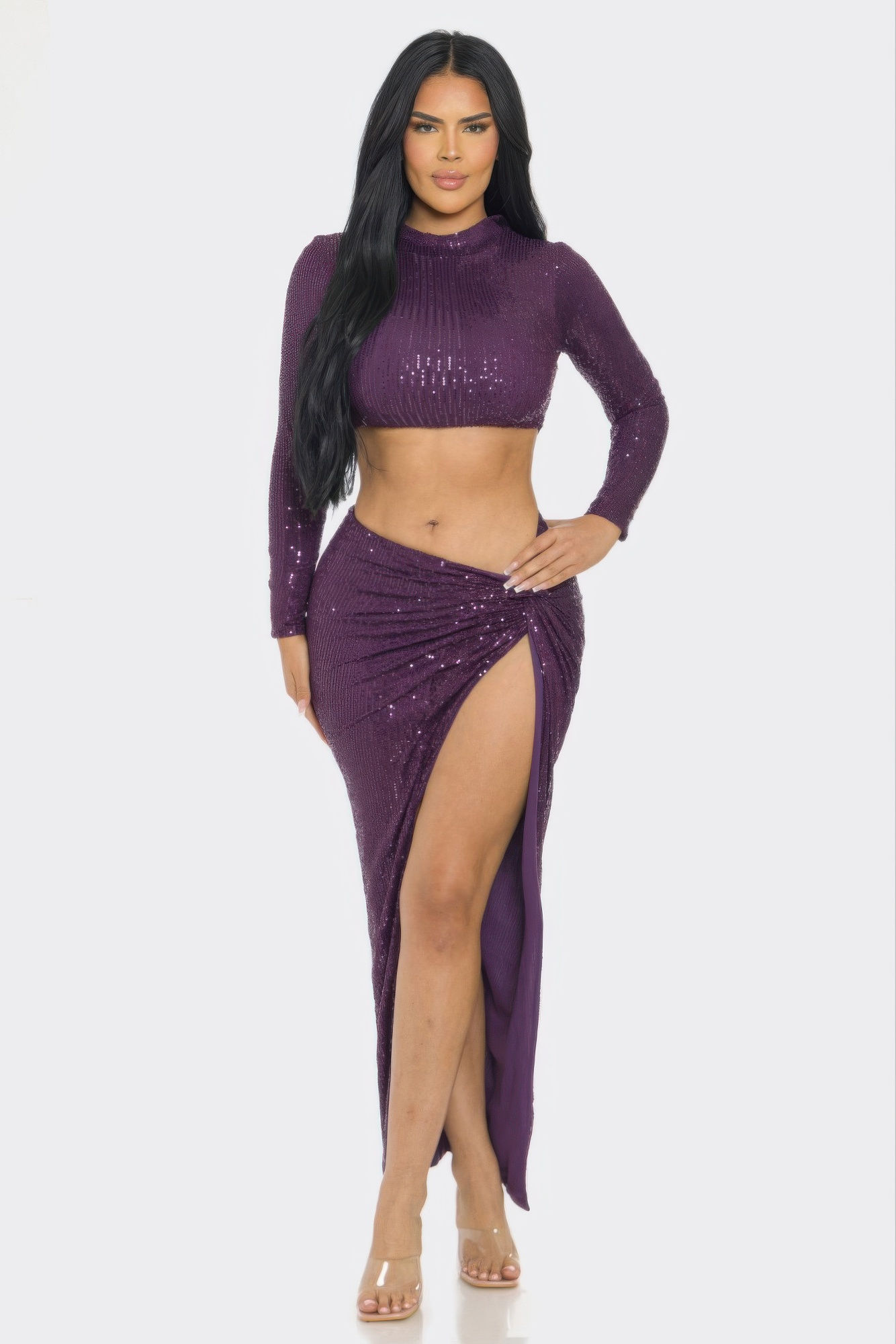 Sequence Top And Skirt Set