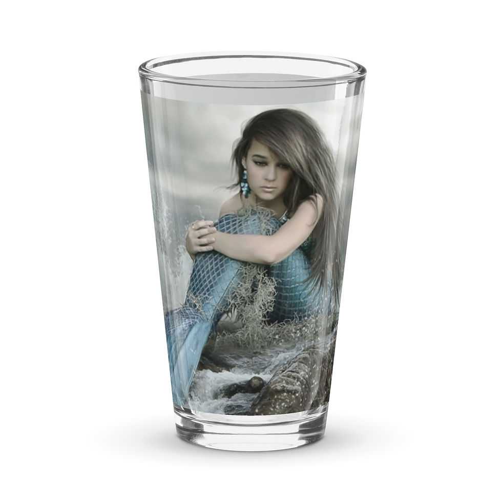 Thumbnail: International Mermaid Shaker pint glass