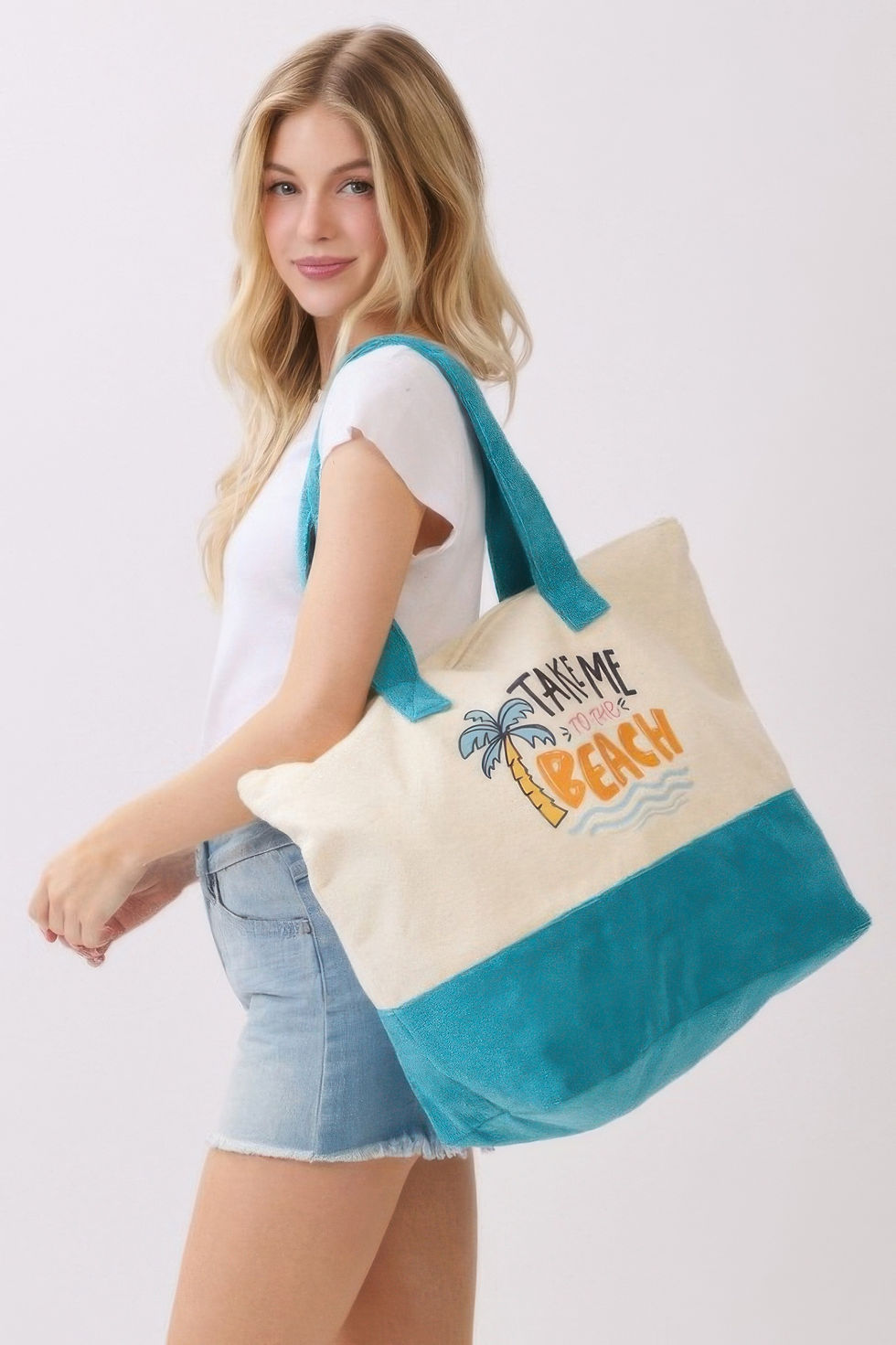 Thumbnail: Take Me To The Beach Terry Tote