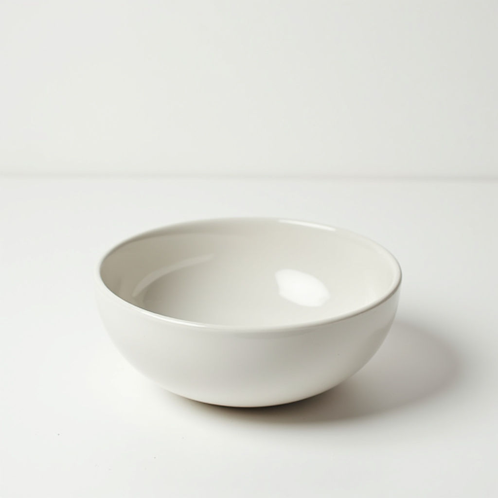 Monochrome Ceramic Bowl