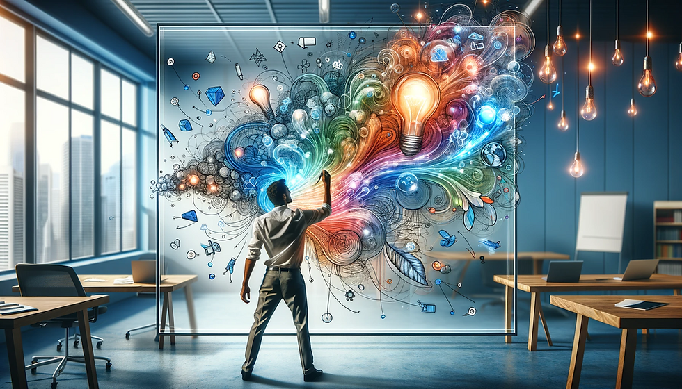 Criatividade não é privilégio de alguns, é uma necessidade profissional.