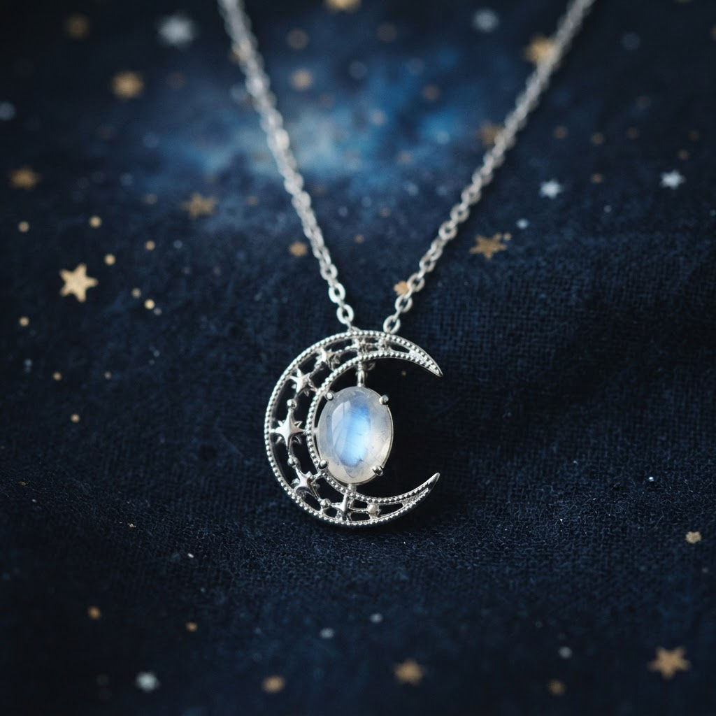 Selene Luminous Moon Necklace