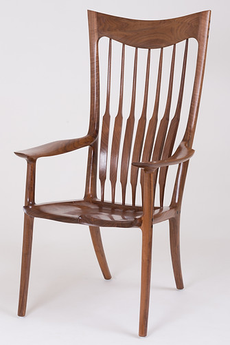 Occasional Chair in Walnut
