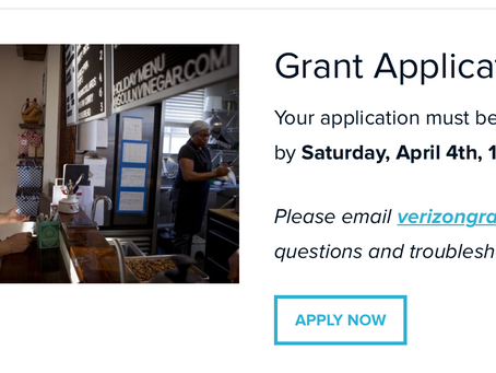 Saturday Deadline: Applications Open For Grants Up To $10,000 - Verizon/LISC COVID-19 Recovery Fund